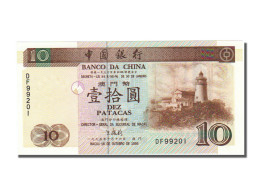 Billet, Macau, 10 Patacas, 1995, 1995-10-16, NEUF - Macao