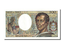 Billet, France, 200 Francs, 200 F 1981-1994 ''Montesquieu'', 1981, NEUF - 200 F 1981-1994 ''Montesquieu''