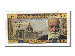 Billet, France, 5 Nouveaux Francs, 5 NF 1959-1965 ''Victor Hugo'', 1965 - 5 NF 1959-1965 ''Victor Hugo''