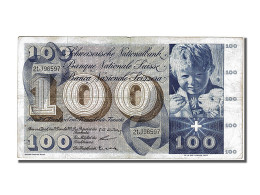 Billet, Suisse, 100 Franken, 1958, 1958-12-18, TTB - Suisse