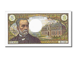 Billet, France, 5 Francs, 5 F 1966-1970 ''Pasteur'', 1970, 1970-01-08, SUP - 5 F 1966-1970 ''Pasteur''