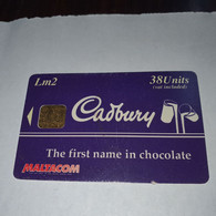 Malta-(MLT-179)-cadbury-(25)-(38units)-(001916424)-(look Out Side Chip)-used Card+1card Prepiad Free - Malte