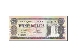 Billet, Guyana, 20 Dollars, 1996, KM:30a, NEUF - Guyana