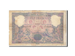 Billet, France, 100 Francs, 100 F 1888-1909 ''Bleu Et Rose'', 1893, 1893-06-20 - 100 F 1888-1909 ''Bleu Et Rose''