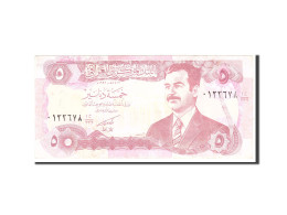 Billet, Iraq, 5 Dinars, 1992, KM:80b, TTB - Iraq