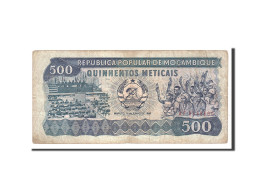 Billet, Mozambique, 500 Meticais, 1986, 1986-06-16, KM:131b, TB - Mozambique