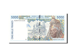 Billet, West African States, 5000 Francs, 2002, Undated, KM:913Sg, NEUF - États D'Afrique De L'Ouest