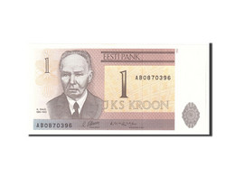 Billet, Estonia, 1 Kroon, 1992, Undated, KM:69a, SPL - Estonie