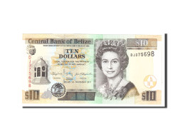 Billet, Belize, 10 Dollars, 2011, 2011-01-11, KM:68d, NEUF - Belice
