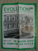 Ancien - Revue Evolution Agricole N° 62 Oct-Nov-Décembre 1972 - Magazines & Catalogs