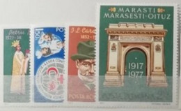 Roumanie 1977 / Yvert N°3035-3038 / * - Unused Stamps