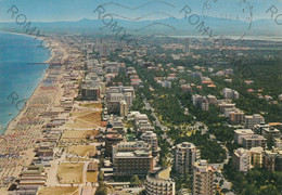 CARTOLINA  MILANO MARITIMA,RAVENNA,EMILIA ROMAGNA,PANORAMA AEREA,MARE,ESTATE,SOLE,VACANZA,VIAGGIATA 1982 - Ravenna