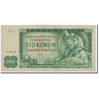 Billet, Tchécoslovaquie, 100 Korun, 1961, KM:91c, TTB - Czechoslovakia