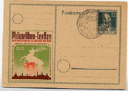 P965 ZC Philatelistenbewegung DRESDEN Sost. 1947 - Postal  Stationery