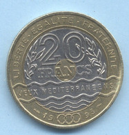 20 FRANCS JEUX MEDITERRANEENS 1993 - 20 Francs