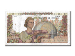 Billet, France, 10,000 Francs, 10 000 F 1945-1956 ''Génie Français'', 1952 - 10 000 F 1945-1956 ''Génie Français''