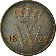 Monnaie, Pays-Bas, William I, Cent, 1827, Bruxelles, TTB, Cuivre, KM:47 - 1815-1840: Willem I