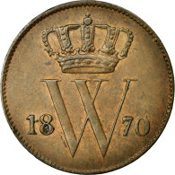 Monnaie, Pays-Bas, William III, Cent, 1870, SUP, Cuivre, KM:100 - 1849-1890 : Willem III