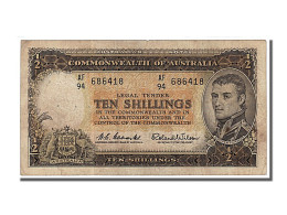 Billet, Australie, 10 Shillings, 1961, TTB - Otros & Sin Clasificación