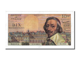Billet, France, 10 Nouveaux Francs, 10 NF 1959-1963 ''Richelieu'', 1962 - 10 NF 1959-1963 ''Richelieu''