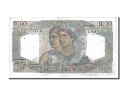 Billet, France, 1000 Francs, 1 000 F 1945-1950 ''Minerve Et Hercule'', 1950 - 1 000 F 1945-1950 ''Minerve Et Hercule''