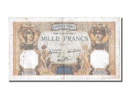 Billet, France, 500 Francs, 1 000 F 1927-1940 ''Cérès Et Mercure'', 1938 - 1 000 F 1927-1940 ''Cérès E Mercure''