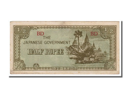Billet, Birmanie, 1/2 Rupee, 1942, SPL - Sonstige – Asien