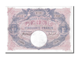 Billet, France, 50 Francs, 50 F 1889-1927 ''Bleu Et Rose'', 1915, 1915-07-28 - 50 F 1889-1927 ''Bleu Et Rose''