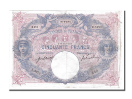 Billet, France, 50 Francs, 50 F 1889-1927 ''Bleu Et Rose'', 1914, 1914-06-10 - 50 F 1889-1927 ''Bleu Et Rose''