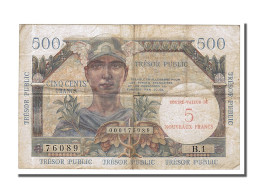 Billet, France, 5 Nouveaux Francs On 500 Francs, 1955-1963 Treasury, 1960 - 1955-1963 Staatskas