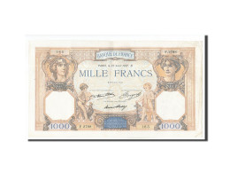 Billet, France, 1000 Francs, 1937, 1937-04-22, TTB, Fayette:37.10, KM:79c - 1 000 F 1927-1940 ''Cérès E Mercure''