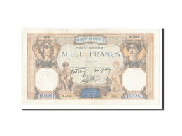 Billet, France, 1000 Francs, 1938, 1938-07-07, TB+, Fayette:38.22, KM:90c - 1 000 F 1927-1940 ''Cérès E Mercure''