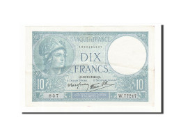 Billet, France, 10 Francs, 1940, 1940-10-10, TTB+, Fayette:7.16, KM:84 - 10 F 1916-1942 ''Minerve''