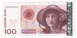 Billet, Norvège, 100 Kroner, 1999, KM:47b, SPL+ - Norvège