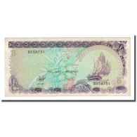 Billet, Maldives, 5 Rufiyaa, 1983-10-07, KM:10a, TB - Maldives