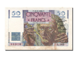 Billet, France, 50 Francs, 50 F 1946-1951 ''Le Verrier'', 1950, 1950-08-24 - 50 F 1946-1951 ''Le Verrier''