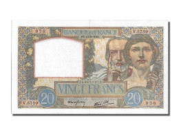 Billet, France, 20 Francs, 20 F 1939-1942 ''Science Et Travail'', 1941 - 20 F 1939-1942 ''Science Et Travail''