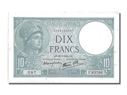 Billet, France, 10 Francs, 10 F 1916-1942 ''Minerve'', 1941, 1941-01-16, SUP+ - 10 F 1916-1942 ''Minerve''