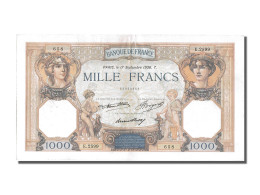 Billet, France, 1000 Francs, 1 000 F 1927-1940 ''Cérès Et Mercure'', 1936 - 1 000 F 1927-1940 ''Cérès E Mercure''