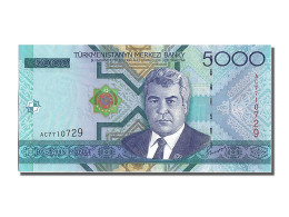 Billet, Turkmenistan, 5000 Manat, 2005, NEUF - Turkmenistan