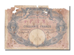 Billet, France, 50 Francs, 50 F 1889-1927 ''Bleu Et Rose'', 1904, 1904-11-11, B - 50 F 1889-1927 ''Bleu Et Rose''