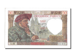 Billet, France, 50 Francs, 50 F 1940-1942 ''Jacques Coeur'', 1941, 1941-03-13 - 50 F 1940-1942 ''Jacques Coeur''