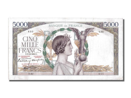 Billet, France, 5000 Francs, 5 000 F 1934-1944 ''Victoire'', 1938, 1938-12-08 - 5 000 F 1934-1944 ''Victoire''