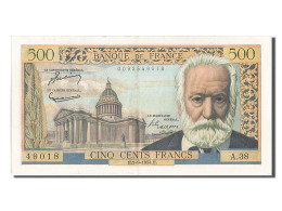 Billet, France, 500 Francs, 500 F 1954-1958 ''Victor Hugo'', 1954, 1954-09-02 - 500 F 1954-1958 ''Victor Hugo''