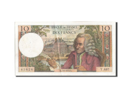 Billet, France, 10 Francs, 10 F 1963-1973 ''Voltaire'', 1973, 1973-06-07, TTB+ - 10 F 1963-1973 ''Voltaire''