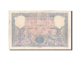 Billet, France, 100 Francs, 100 F 1888-1909 ''Bleu Et Rose'', 1889, 1889-04-05 - 100 F 1888-1909 ''Bleu Et Rose''