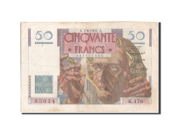 Billet, France, 50 Francs, 50 F 1946-1951 ''Le Verrier'', 1951, 1951-06-07, TTB - 50 F 1946-1951 ''Le Verrier''