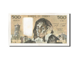 France, 500 Francs, 500 F 1968-1993 ''Pascal'', 1978, KM:156d, 1978-10-05, TB... - 500 F 1968-1993 ''Pascal''