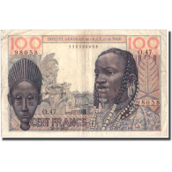 Billet, French West Africa, 100 Francs, 1957, 1957-05-20, KM:46, TTB - Togo