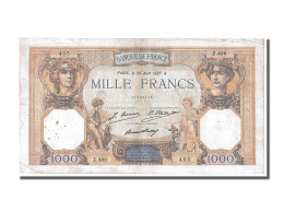 Billet, France, 1000 Francs, 1 000 F 1927-1940 ''Cérès Et Mercure'', 1927 - 1 000 F 1927-1940 ''Cérès Et Mercure''